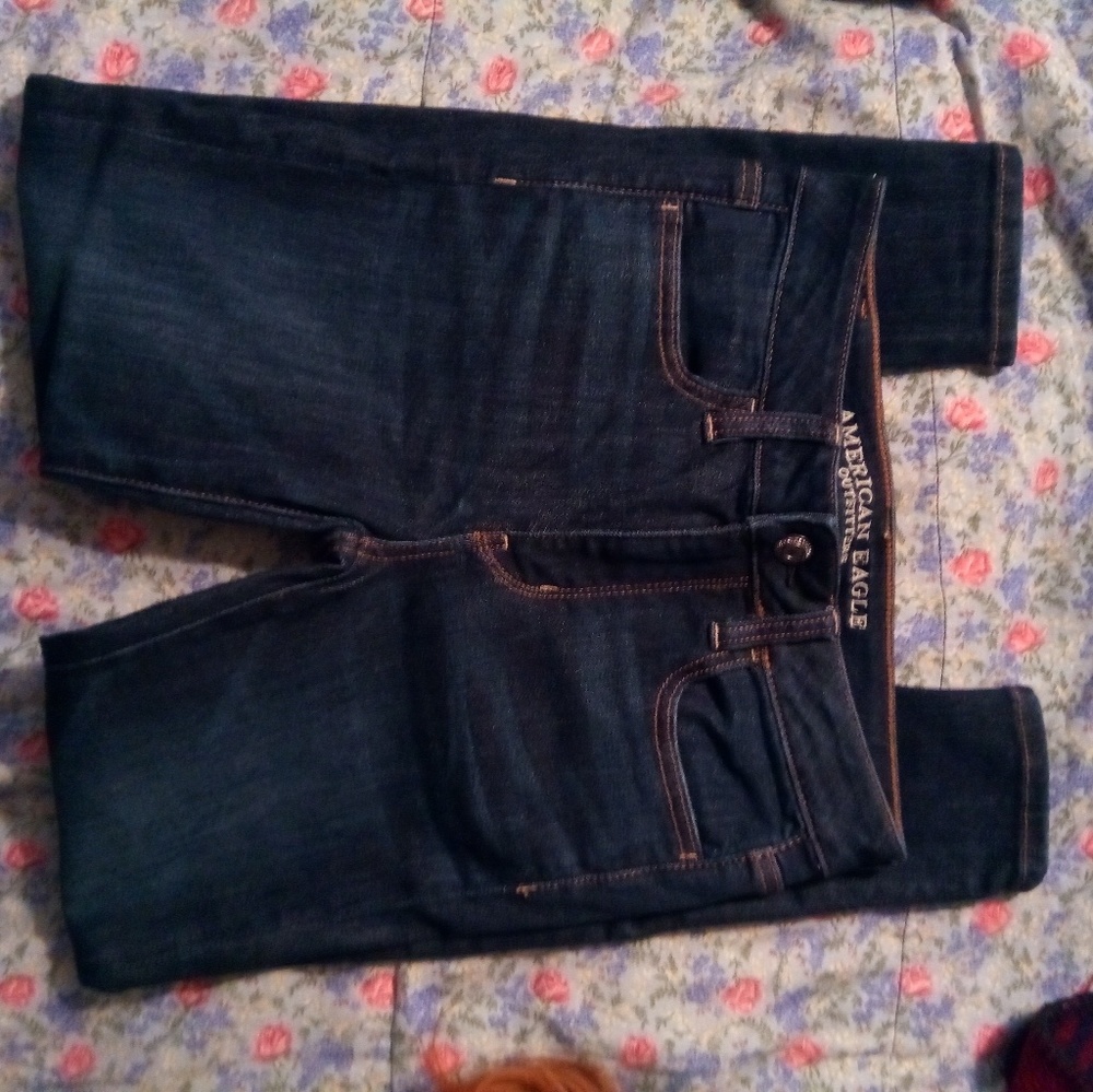 AE high rise jeggings